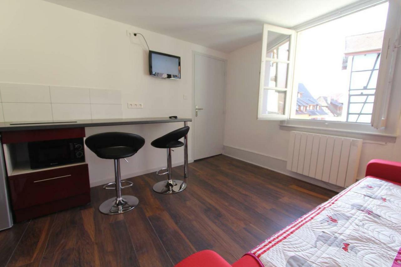 Chambre Chez L'Habitant Le Rouge-Gorge - Coeur De Riquewihr - 2 Personnes Dış mekan fotoğraf
